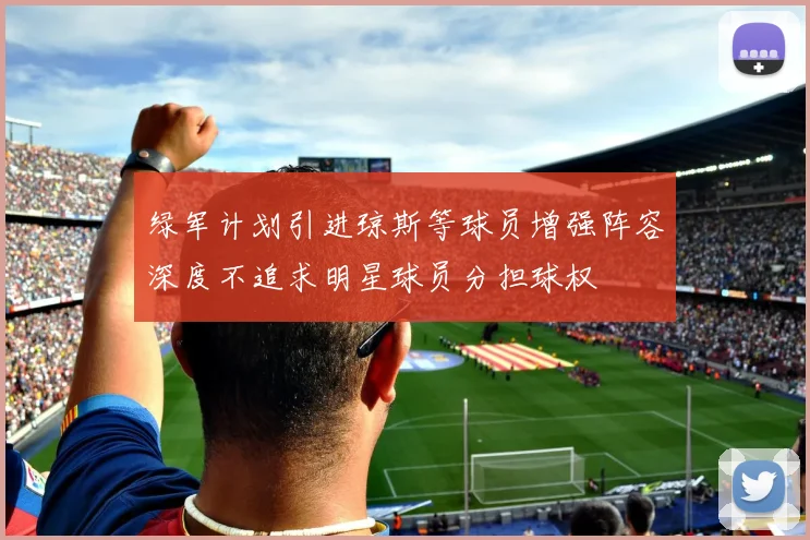 绿军计划引进琼斯等球员增强阵容深度不追求明星球员分担球权